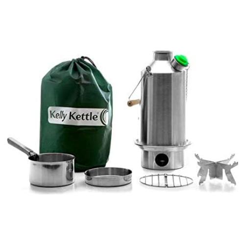 Kit de Acampada Grande Kelly Kettle 1.6 L Acero Inoxidable