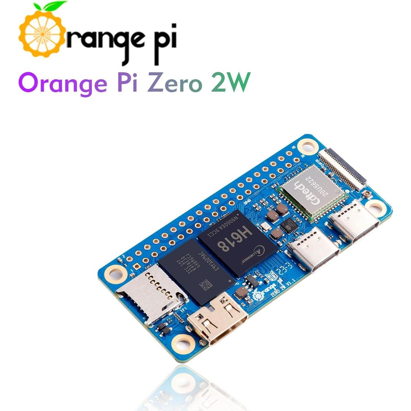 Mini PC Orange Pi Zero 2W 1GB Quad Core 1.5GHz 4K