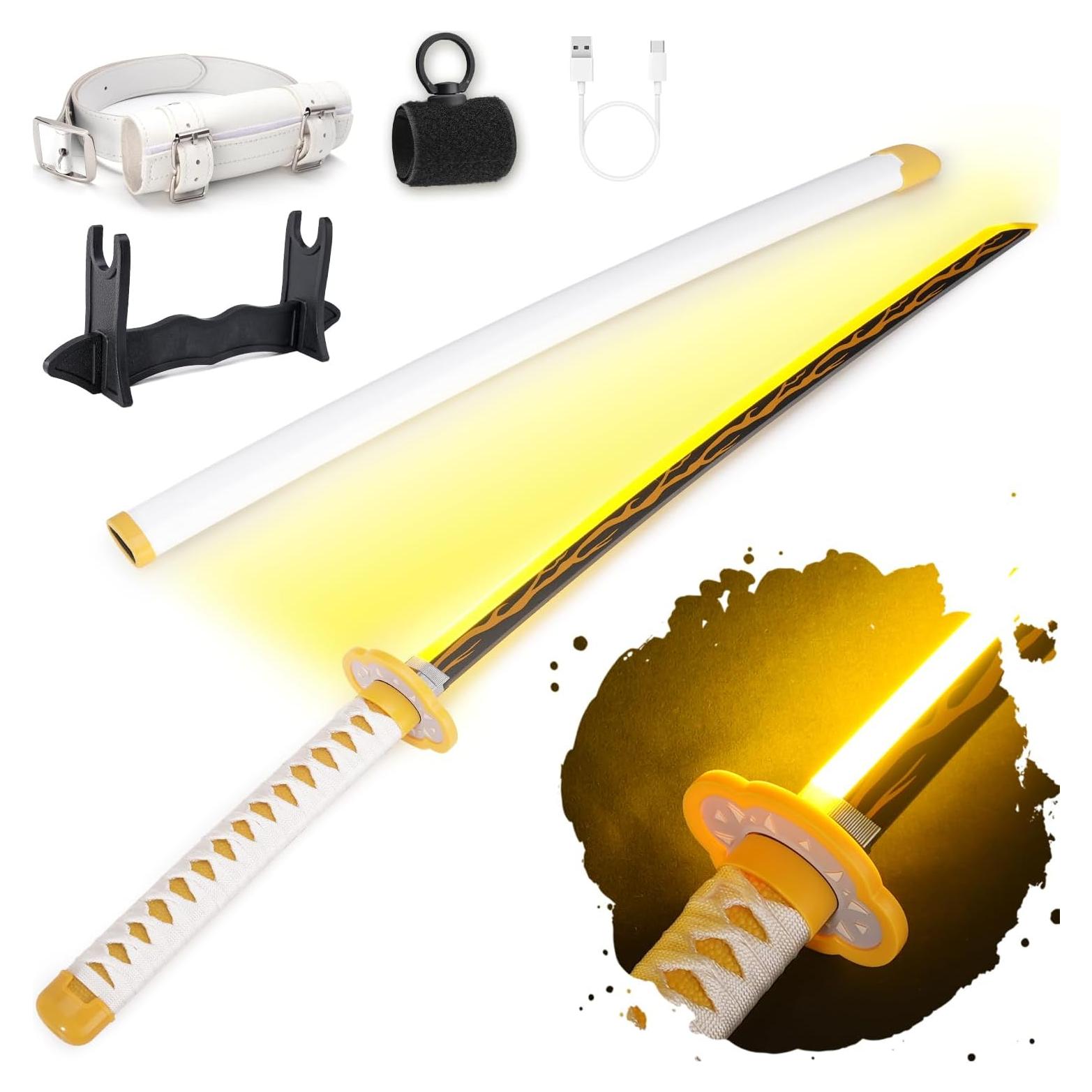 Espada Iluminada RENGENG DLU-073 101.6 cm Recargable Anime