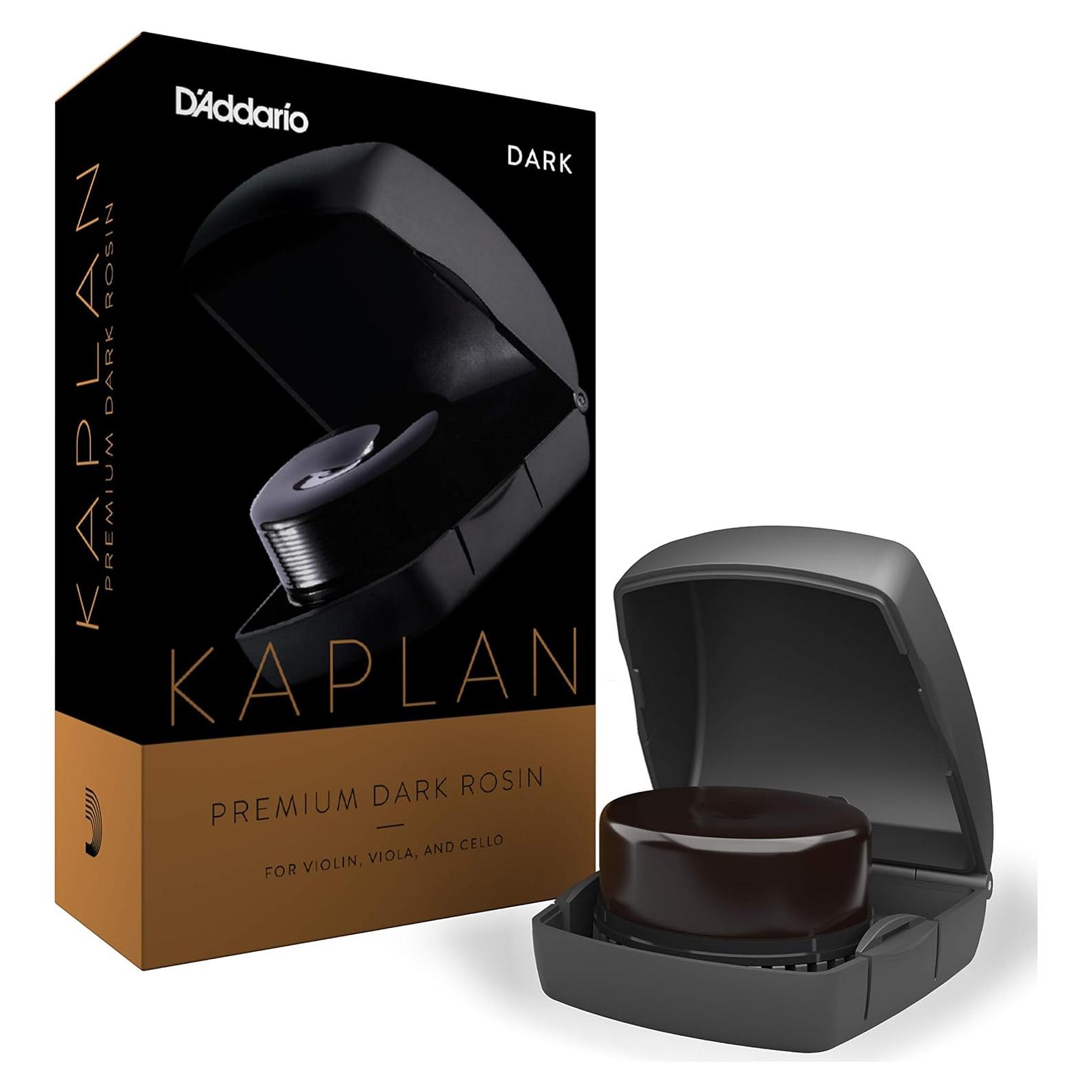 Resina Oscura D'Addario Kaplan con Estuche para Violín