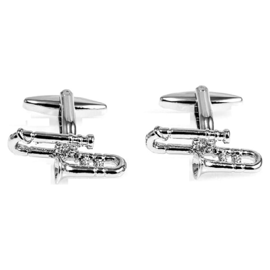 Gemelos de Trompeta MRCUFF en Caja de Regalo y Paño