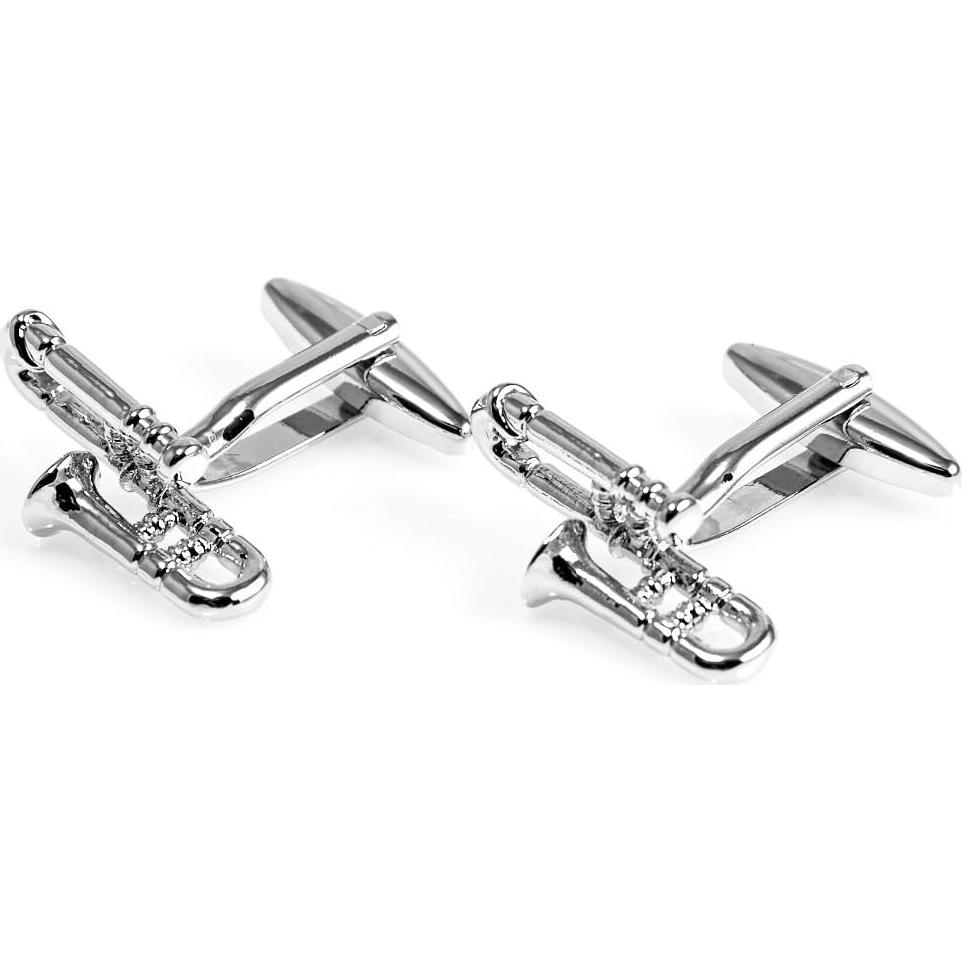 Gemelos de Trompeta MRCUFF en Caja de Regalo y Paño