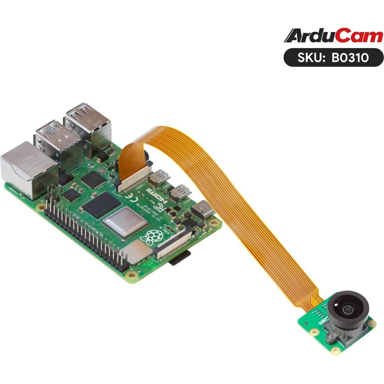 Cámara Arducam para Raspberry Pi 3 IMX708 120° Enfoque Manual