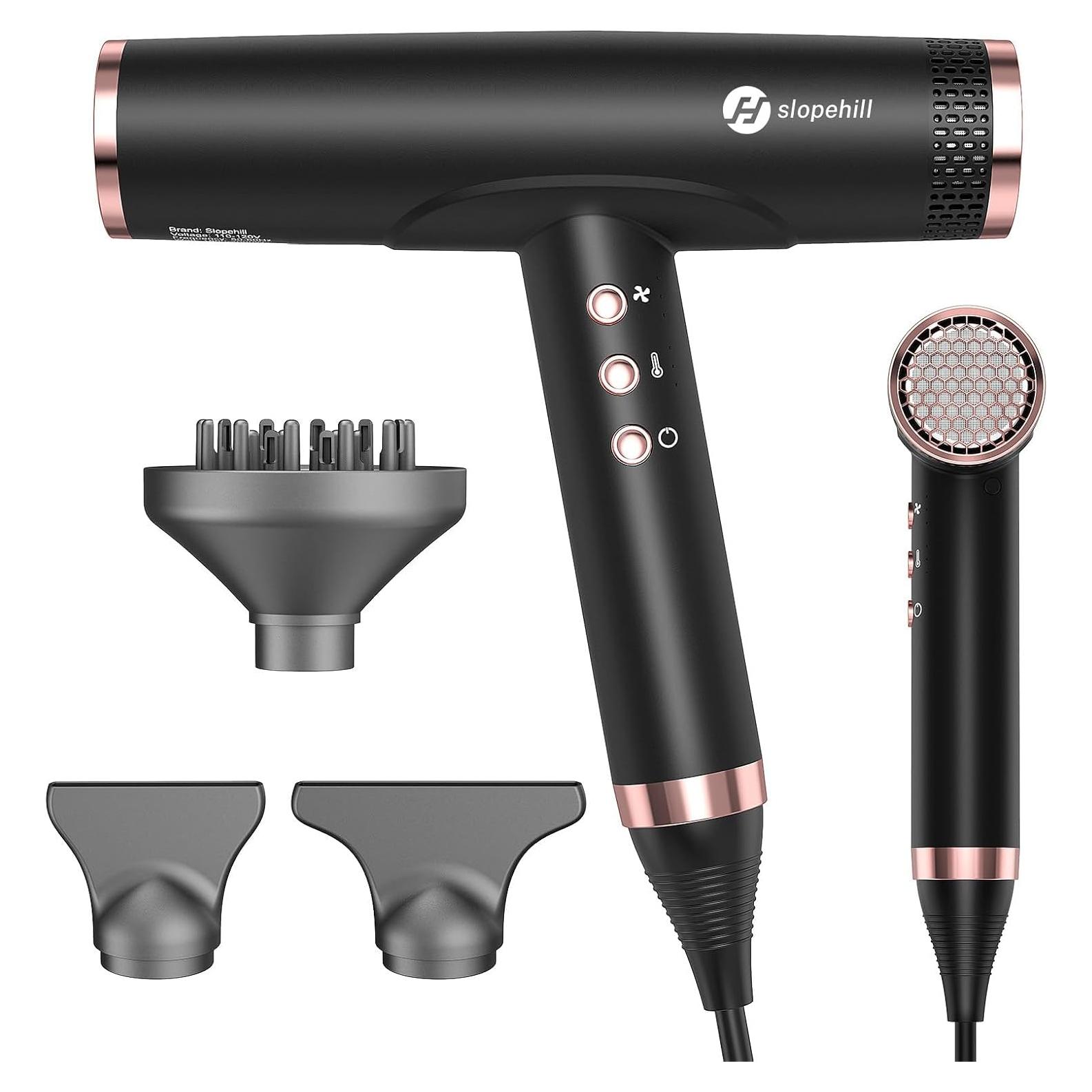 Secador de Pelo Iónico Profesional Slopehill QN8010CE 2000W