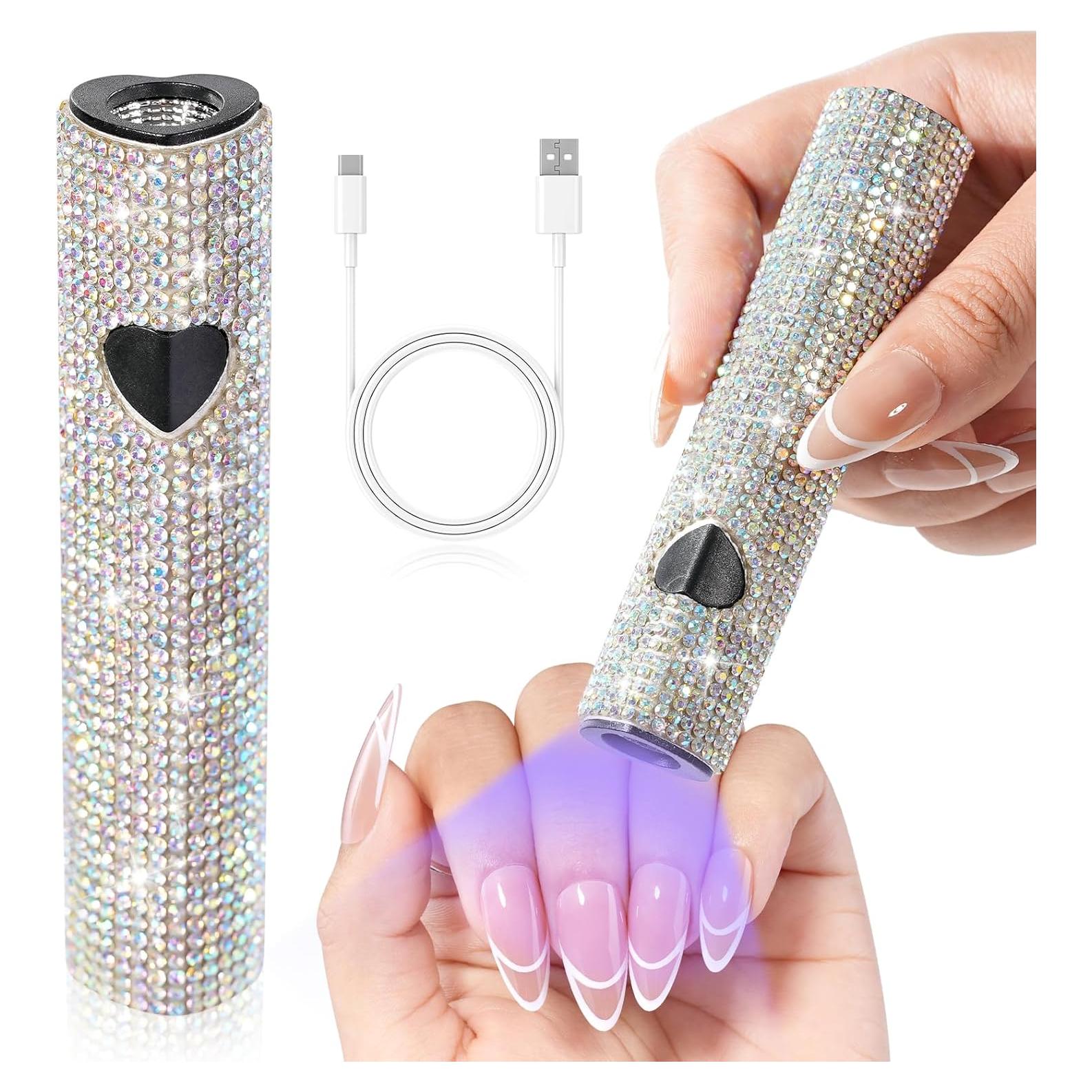 Lámpara UV para Uñas de Gel CHRISTINE SHELLY Portátil 300mAh