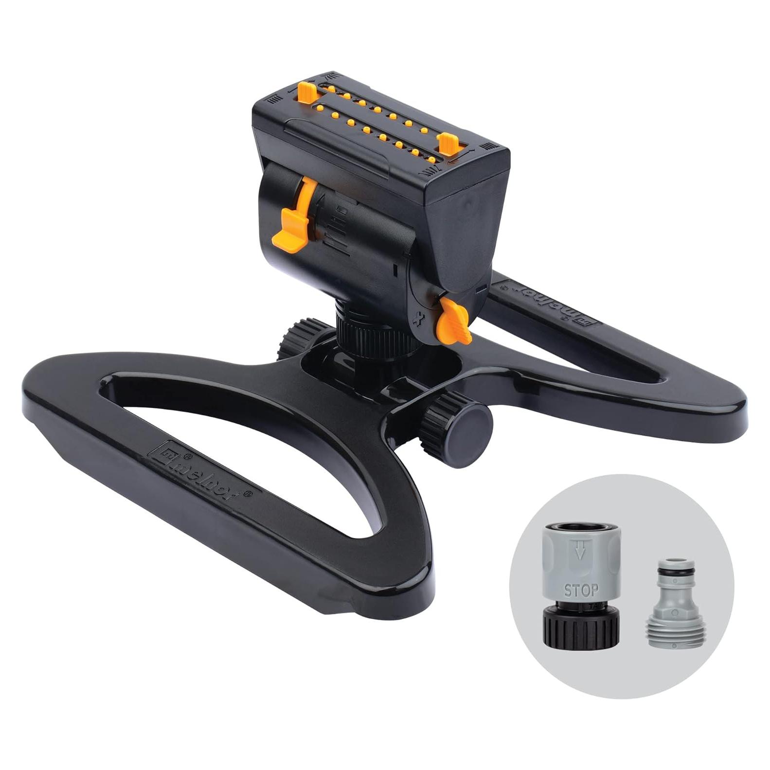 Aspersor Oscilante Melnor MiniMax Turbo 371 m² Ajustable