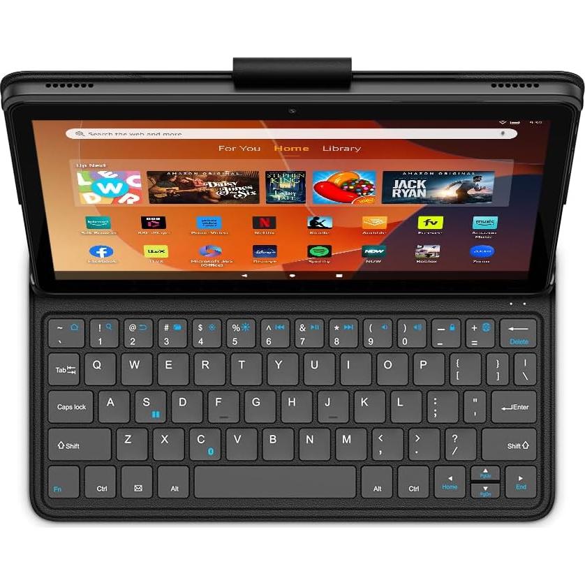 Funda Teclado Bluetooth Amazon Fire HD 10 2023 - Protección y Estilo