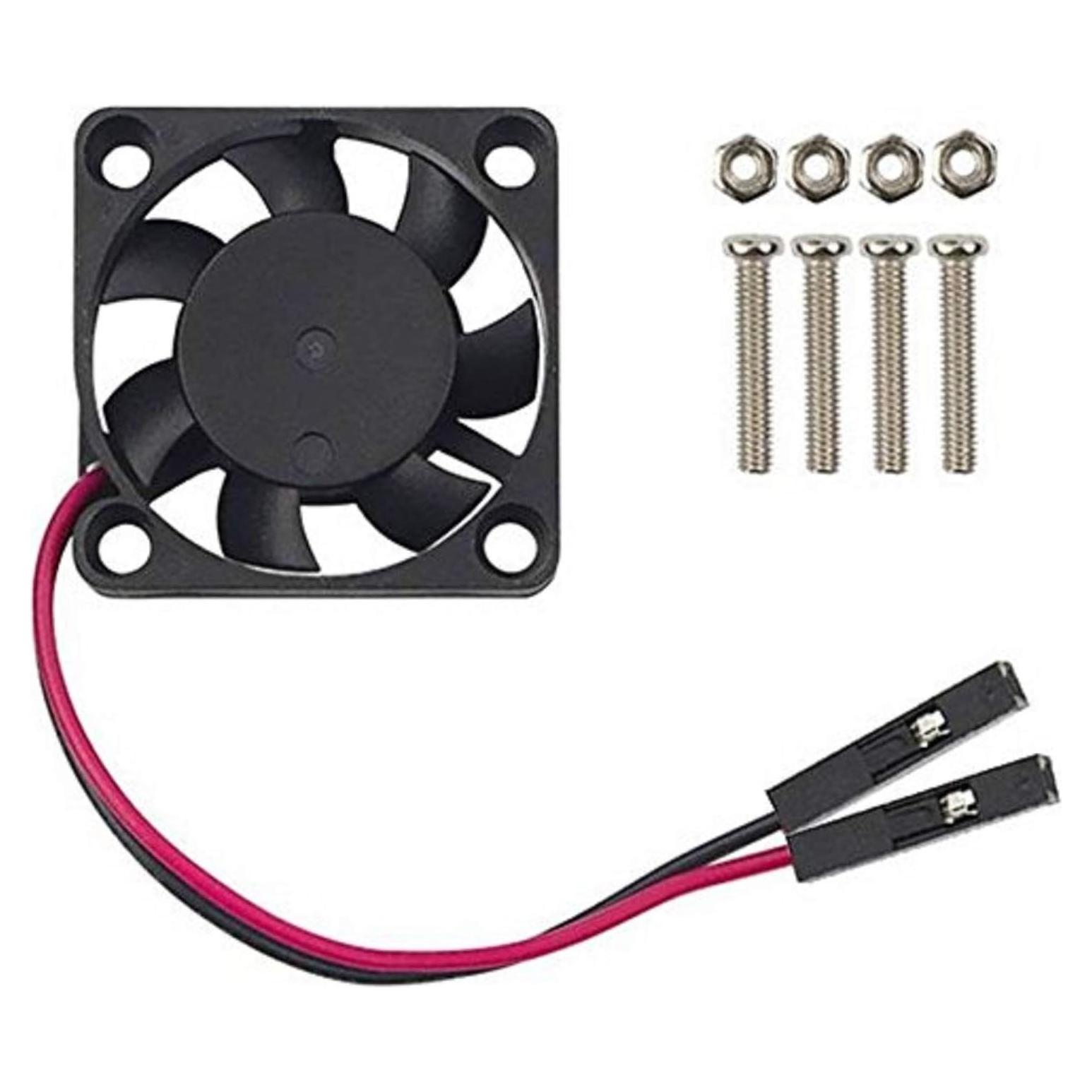 Ventilador Easycargo 30x30mm para Raspberry Pi 4 y 3, Silencioso