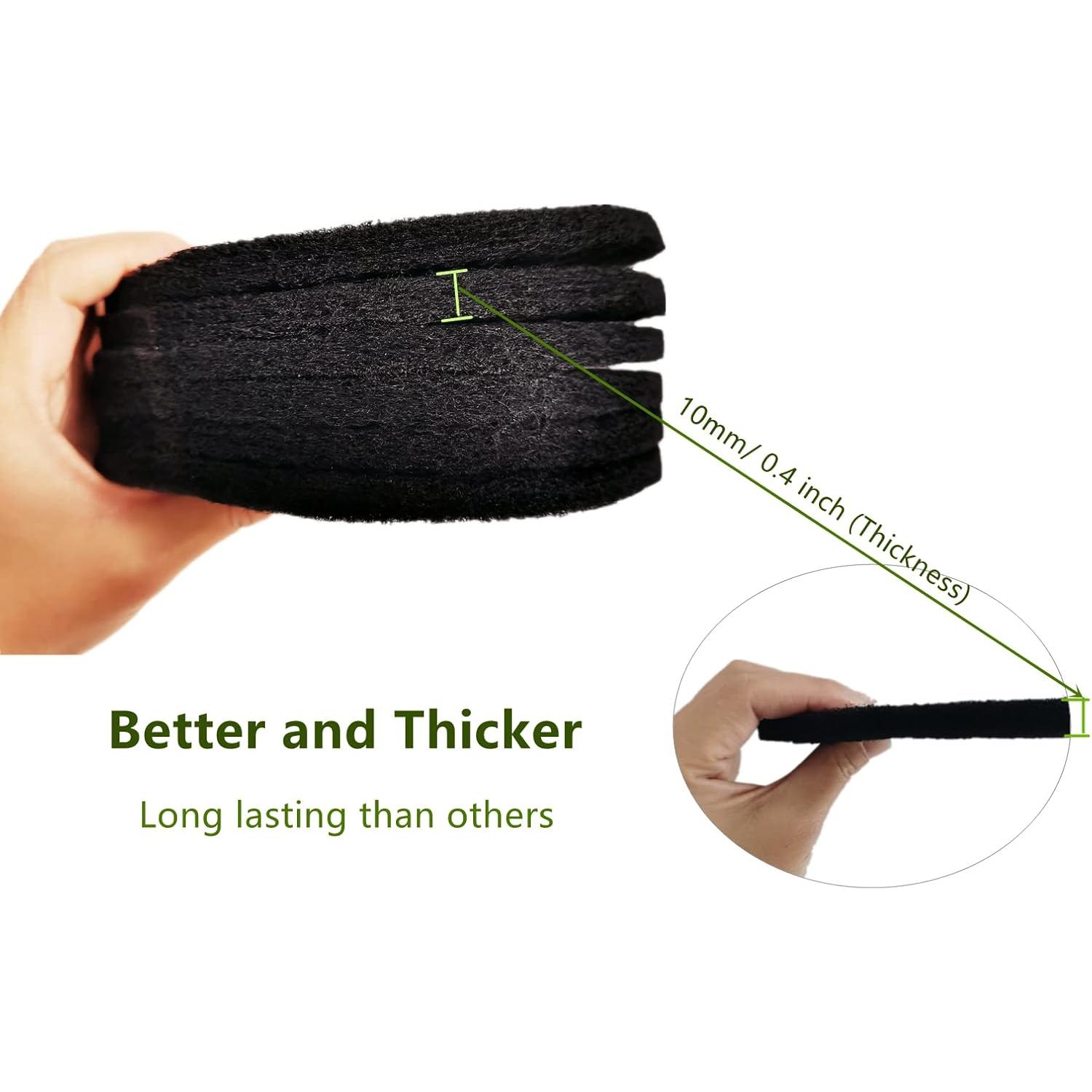 Filtro de Carbón Activado iUoczi 18.4 cm Redondo Paquete de 6