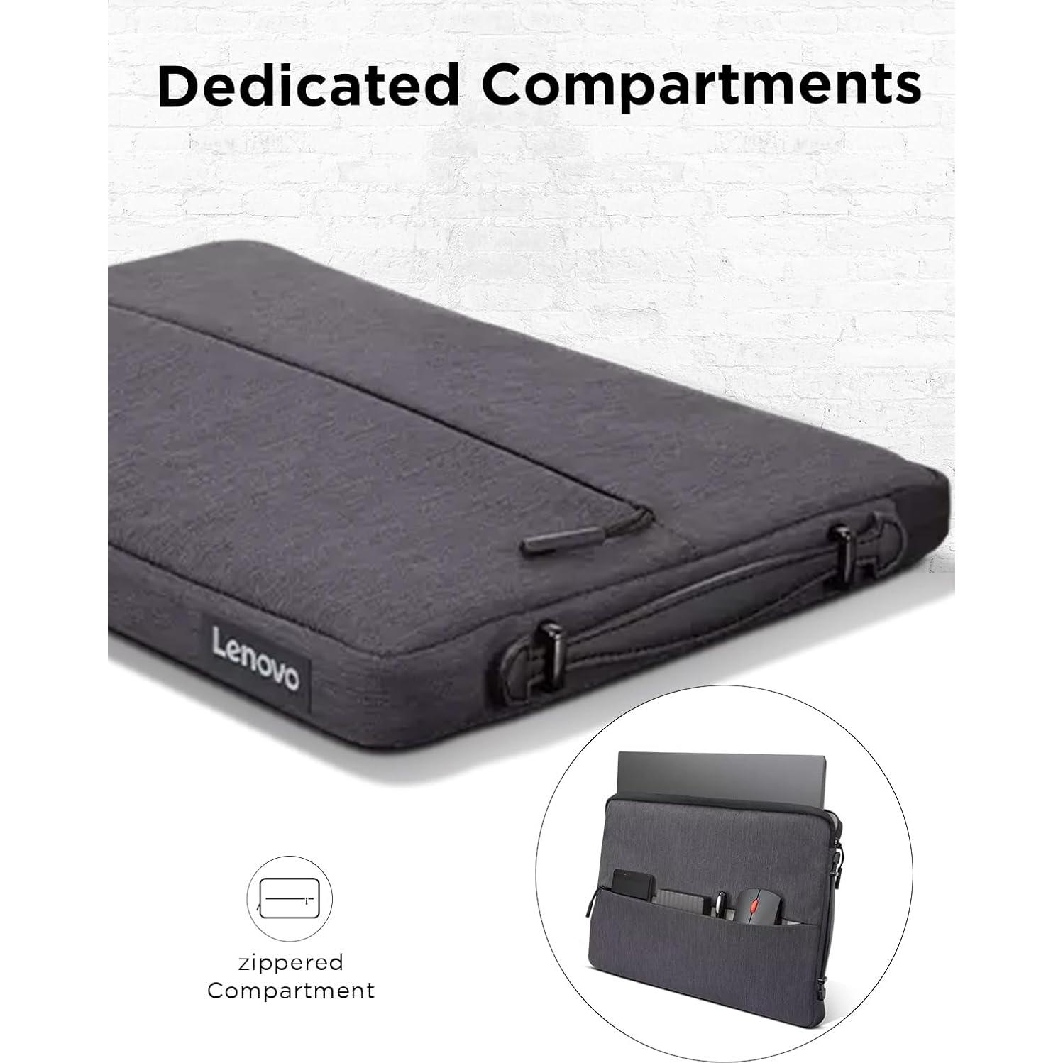 Funda para Laptop Lenovo Urbana 14" Resistente al Agua - Gris