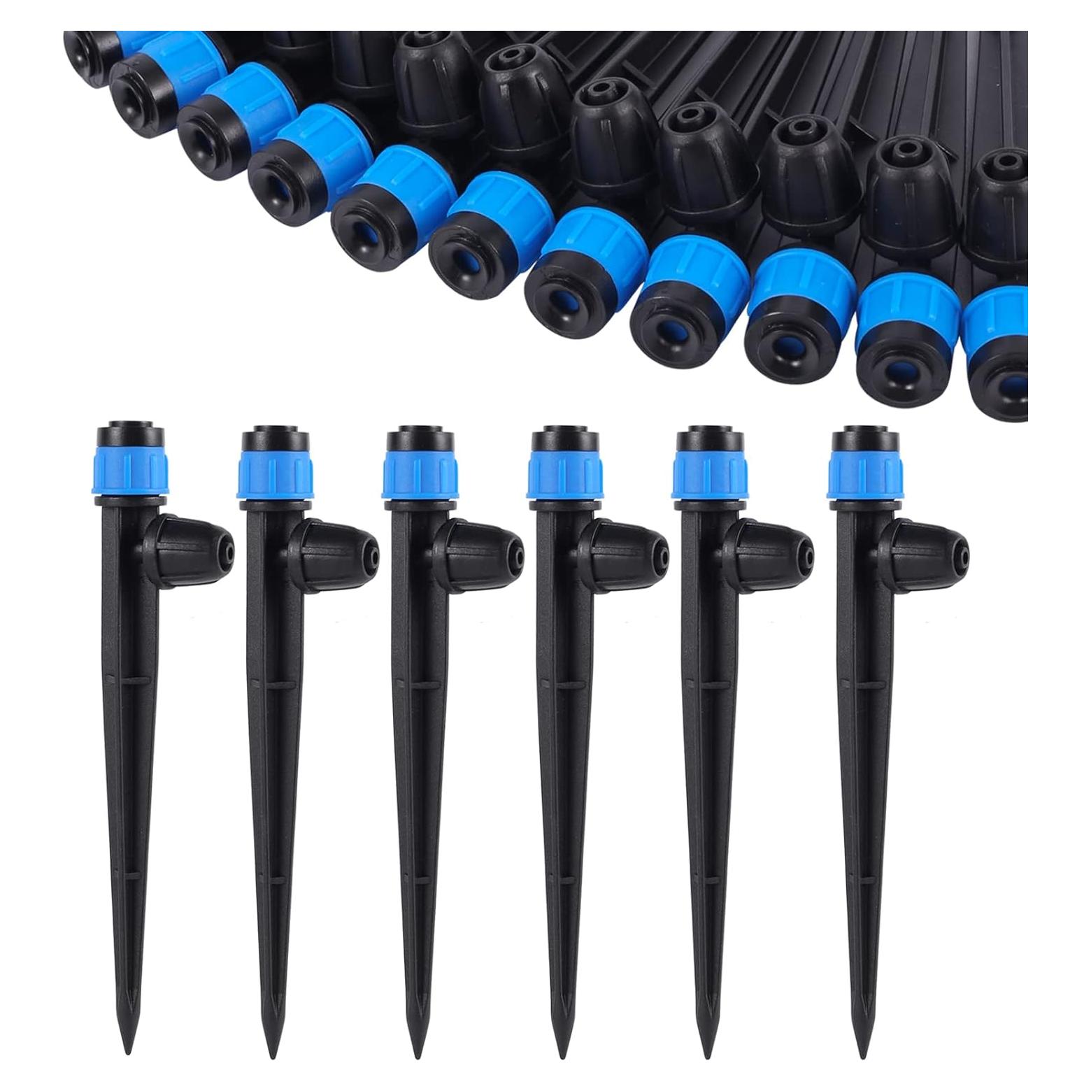 Emisores de riego por goteo FULAIERGD 25pcs Ajustables 360°