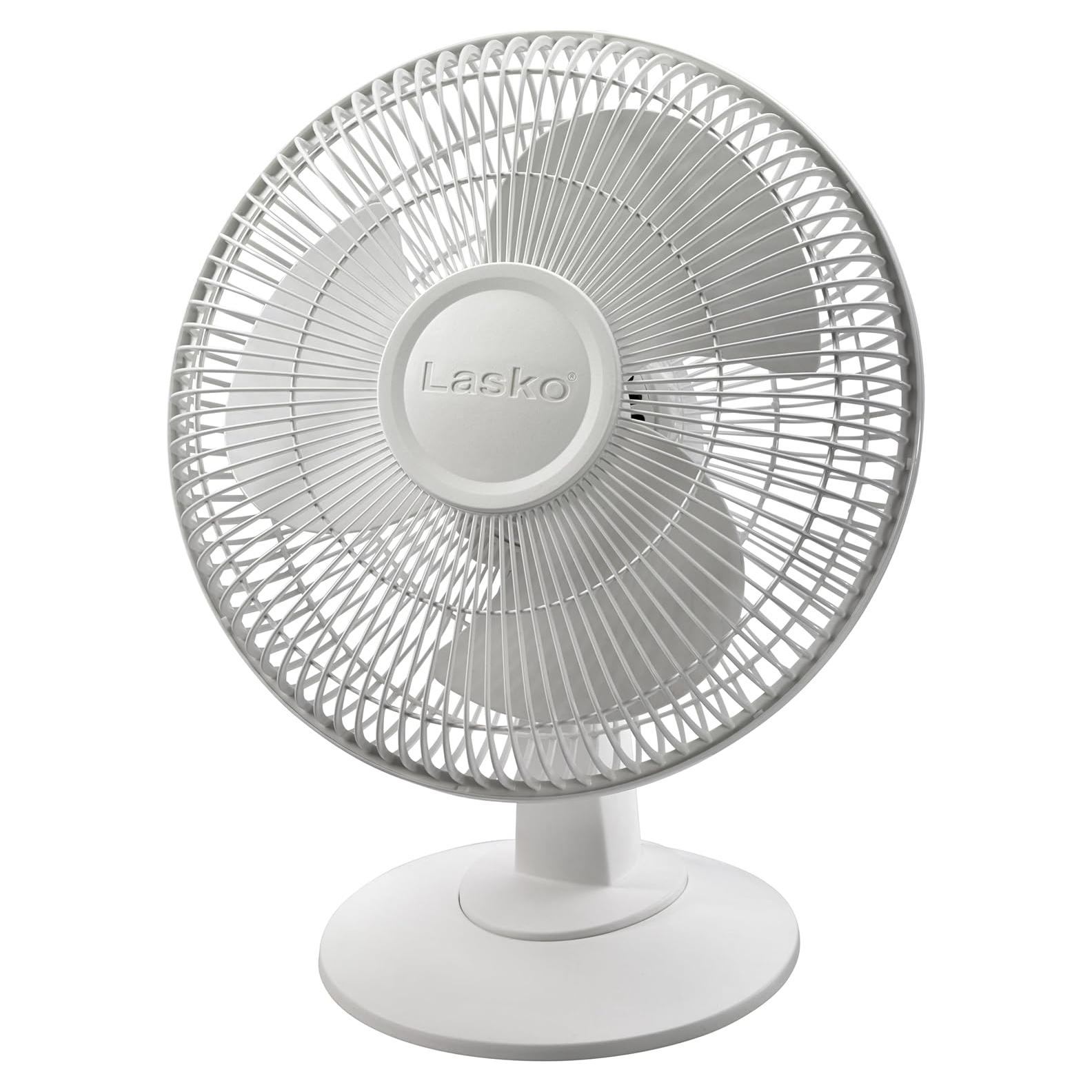 Ventilador de Mesa Oscilante Lasko 30.48 cm 3 Velocidades Blanco