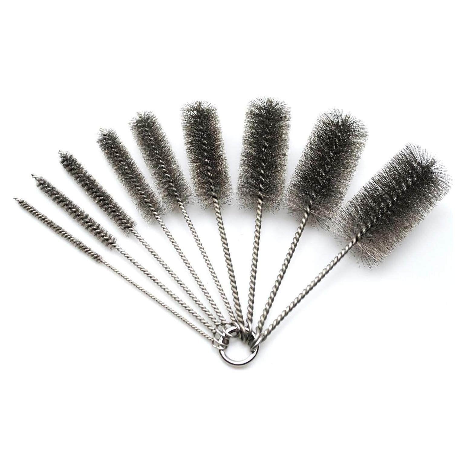 Juego de Cepillos de Limpieza Ctsyuqoo 9 Piezas Acero Inoxidable