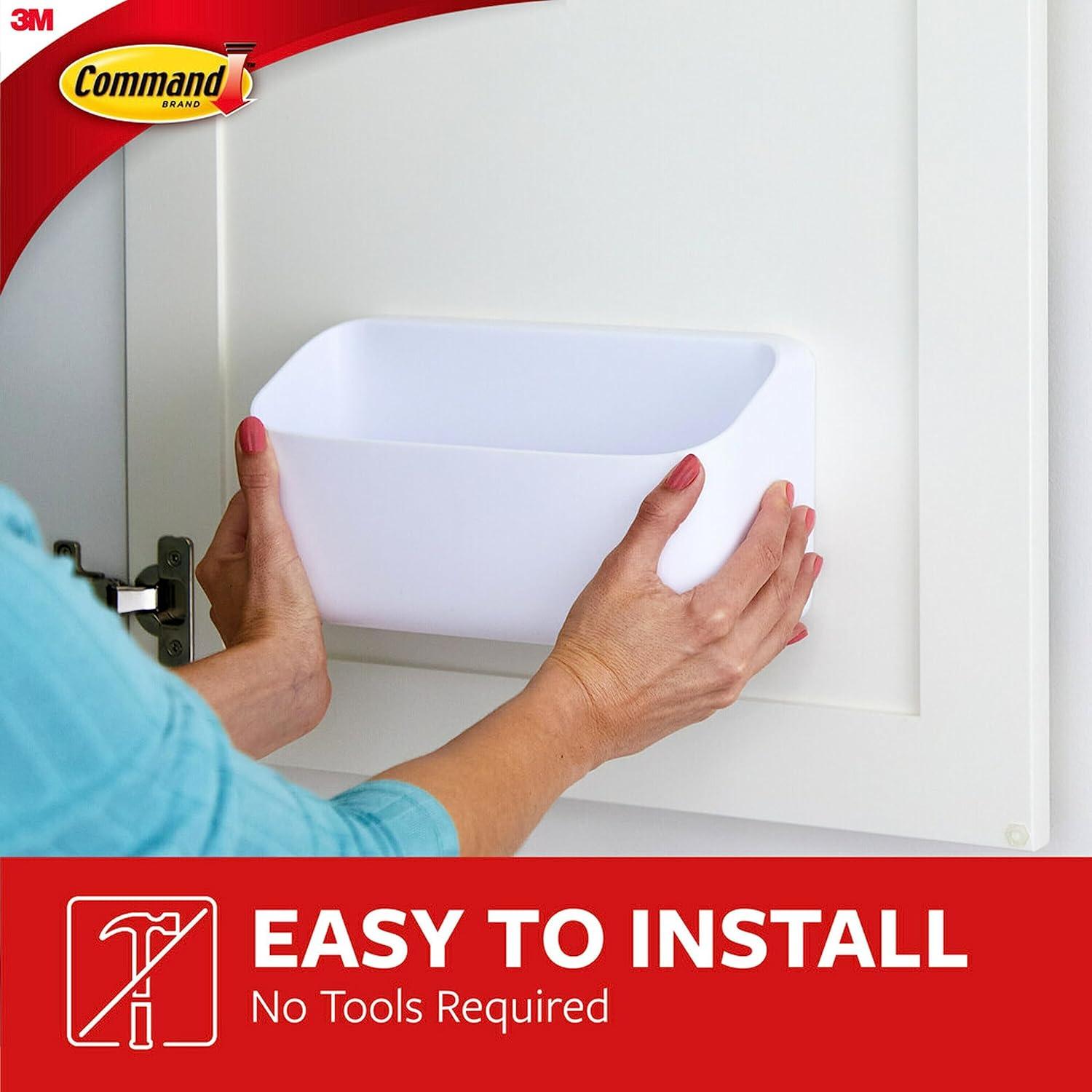 Caddy de Organización Command 4.5 kg Blanco 25.2x8.9 cm