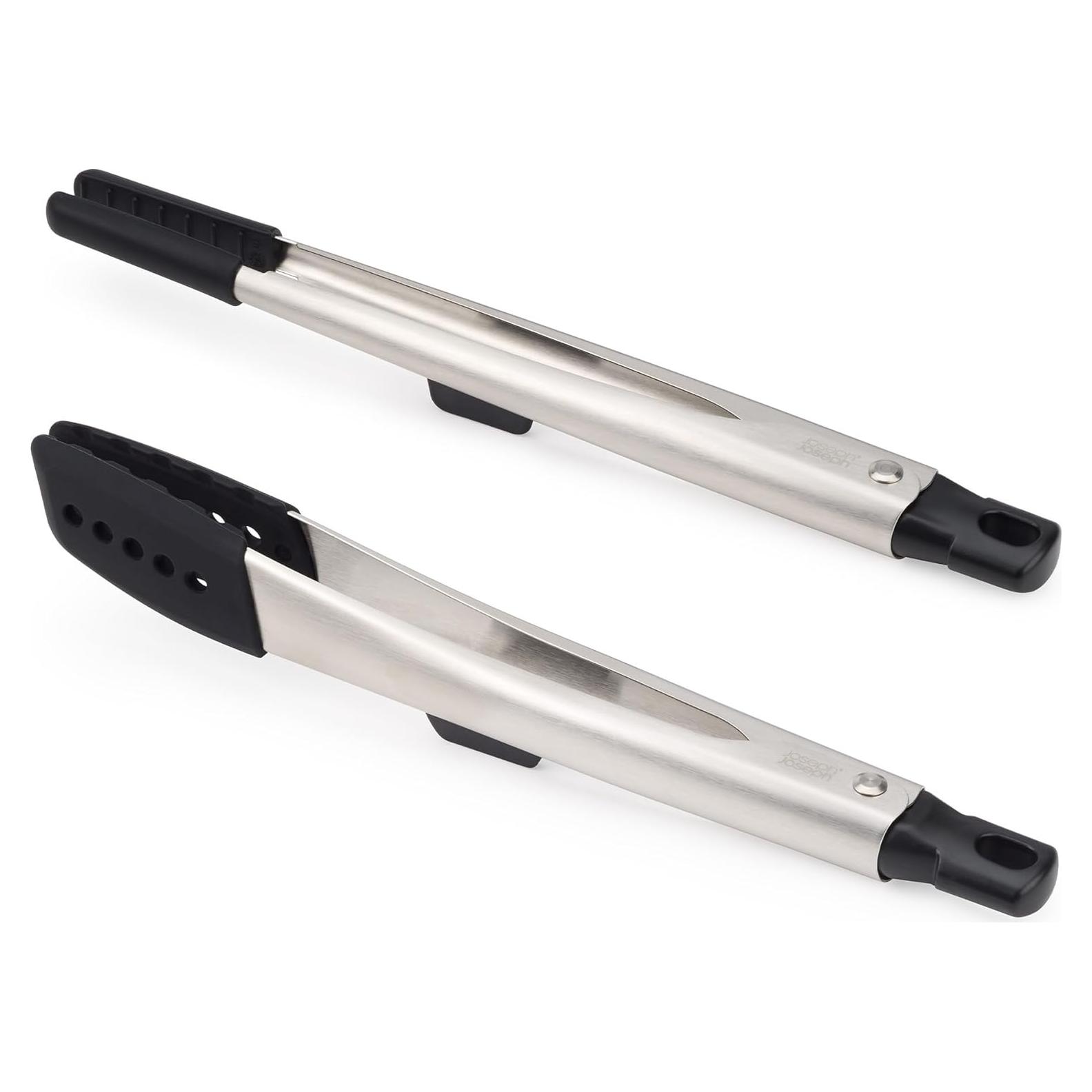Conjunto de 2 Pinzas de Silicona Joseph Joseph - Acero Inoxidable