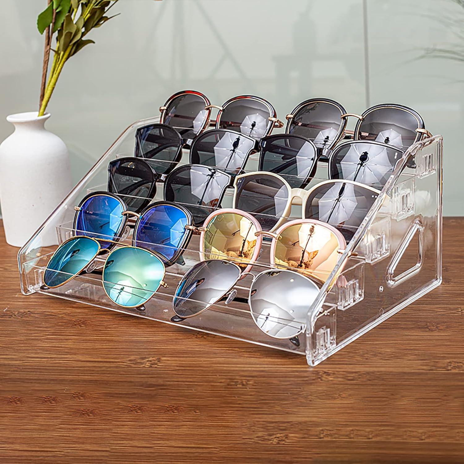 Organizador de Esmaltes y Gafas ALUYUYO 5 Niveles Acrílico