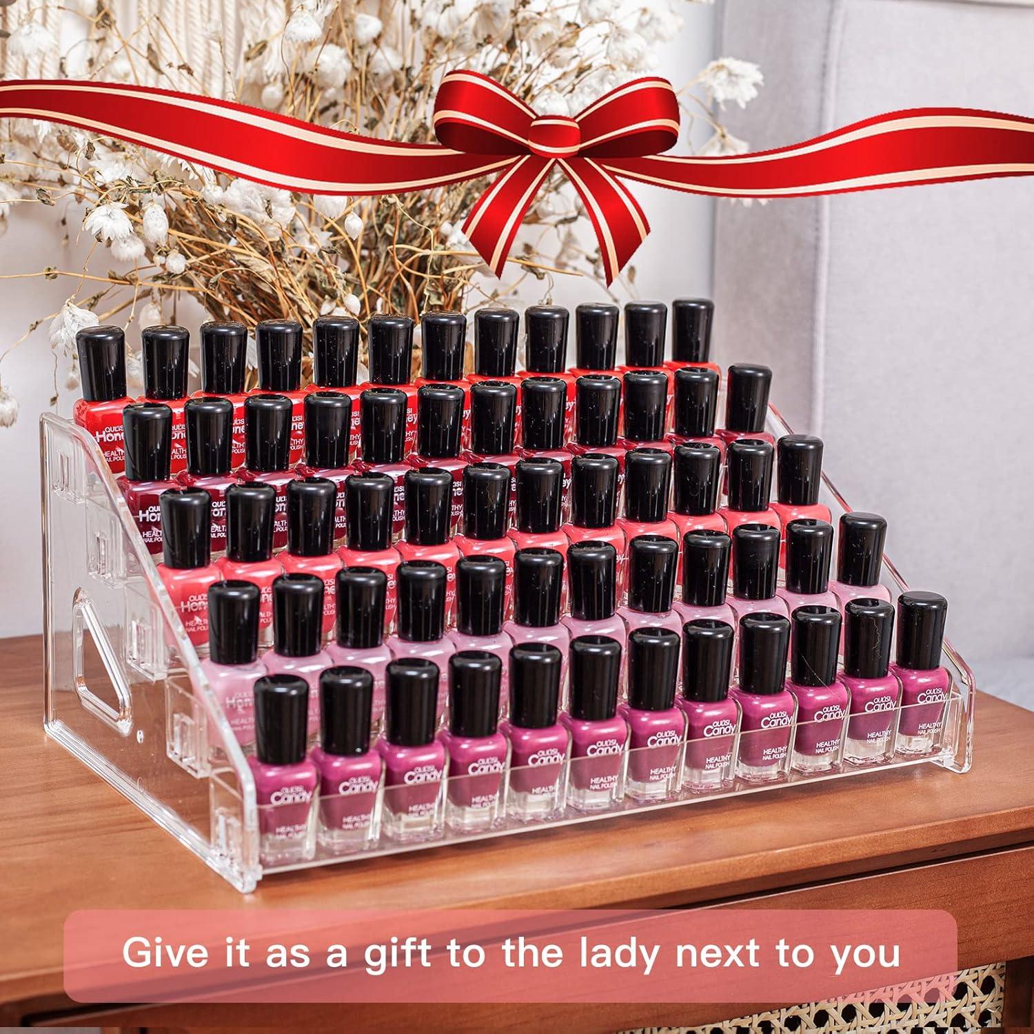 Organizador de Esmaltes y Gafas ALUYUYO 5 Niveles Acrílico