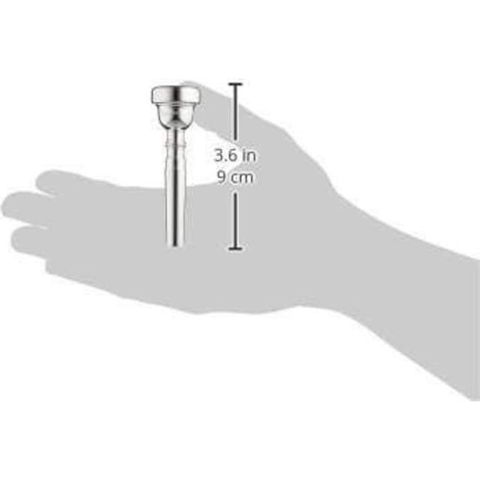 Boquilla de Trompeta Bach 5C Plata Media Ancha