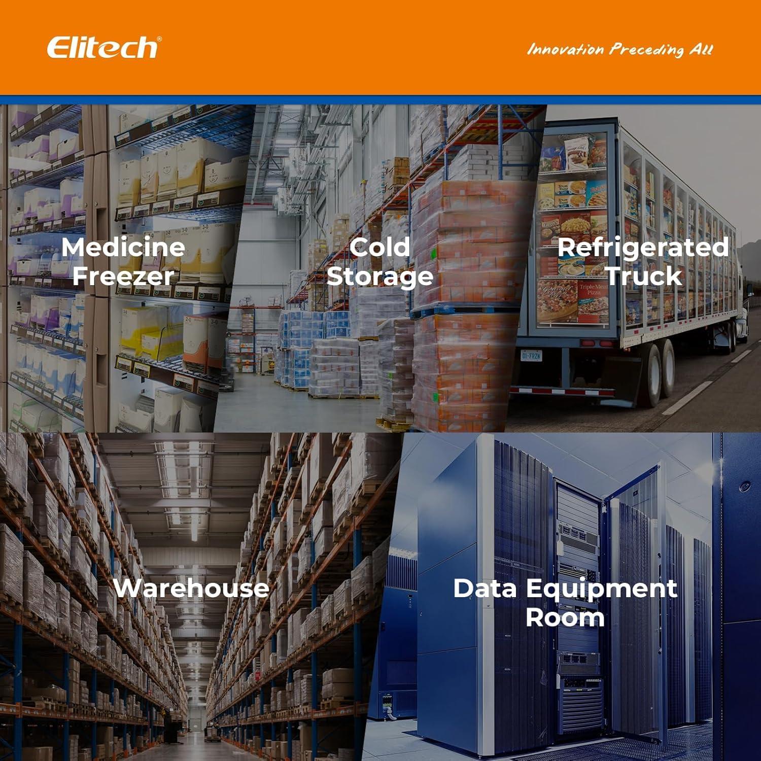 Registrador de Datos Elitech GSP-6Pro Bluetooth 100000 Puntos