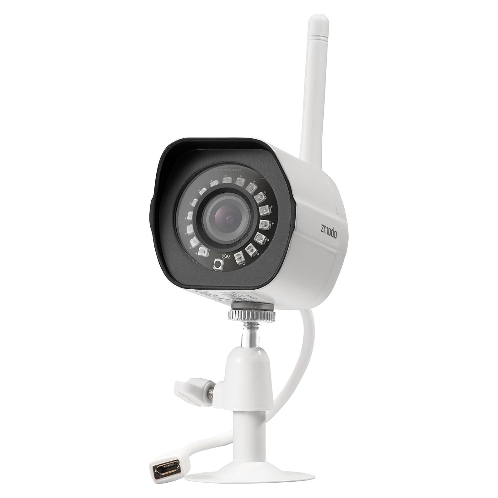 Cámara de Seguridad Inalámbrica Zmodo 1080p Full HD con Visión Nocturna