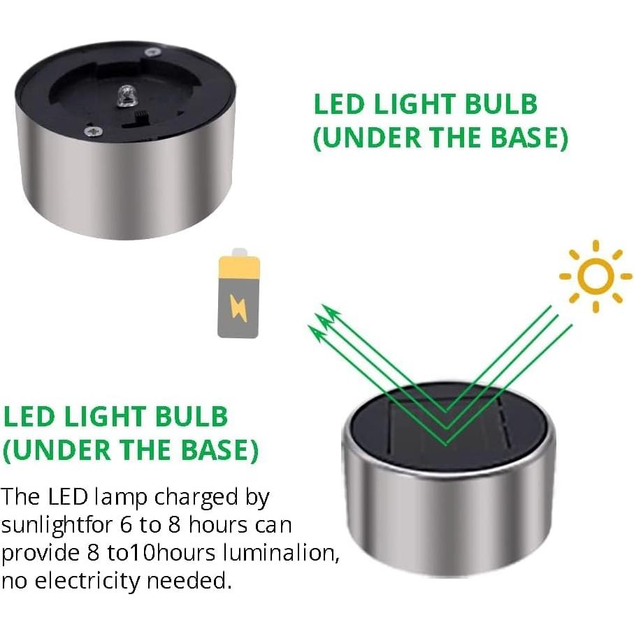 Luces Solares Dream Master LED Jardín 12 Piezas Multicolor