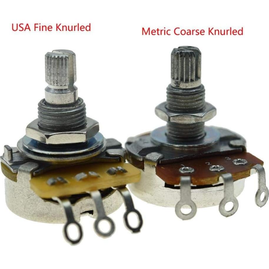 Perillas de Control Dopro para Guitarra LP 4 Unidades Transparente