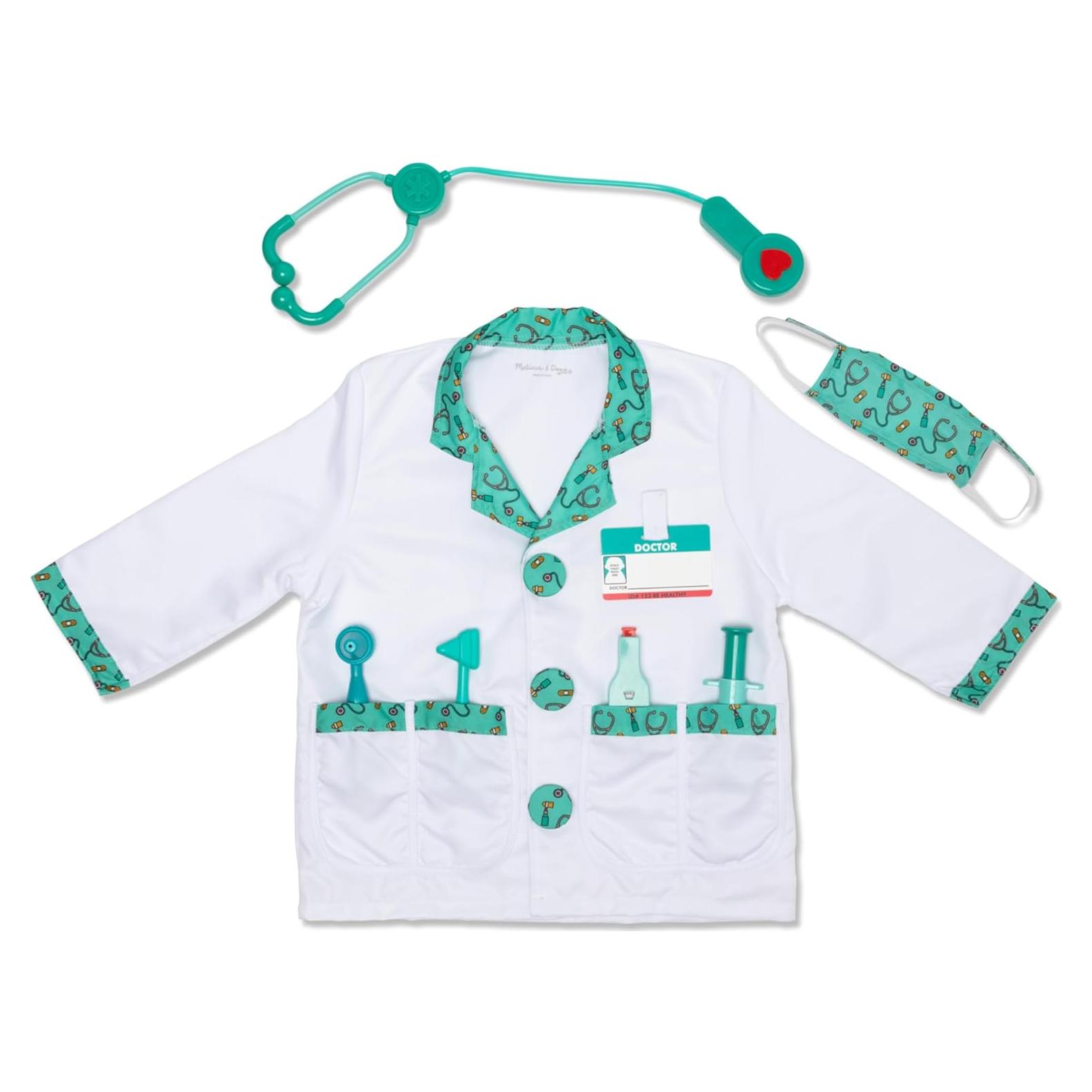 Conjunto de Disfraz de Doctor Melissa & Doug 8 Piezas