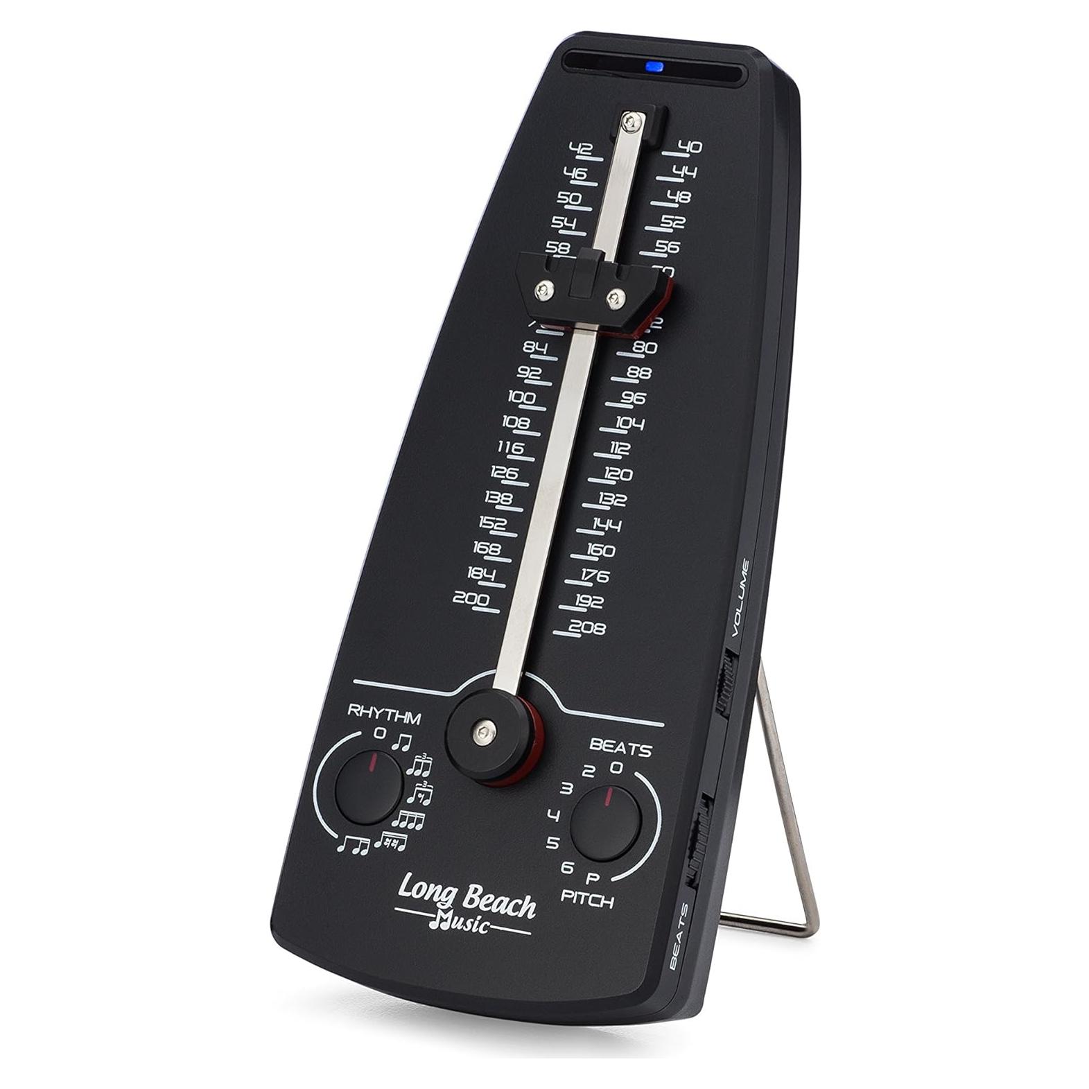 Metrónomo Digital LB-Metro con Generador de Ritmo y Beats