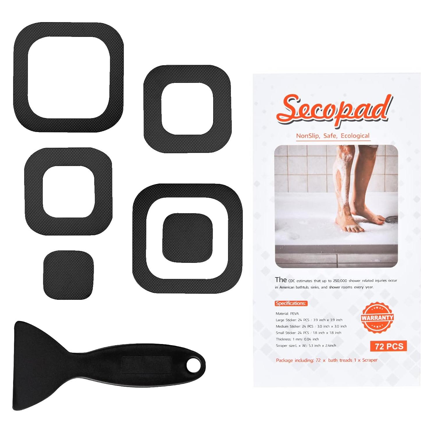 Pegatinas Antideslizantes Secopad para Bañera 36 Piezas