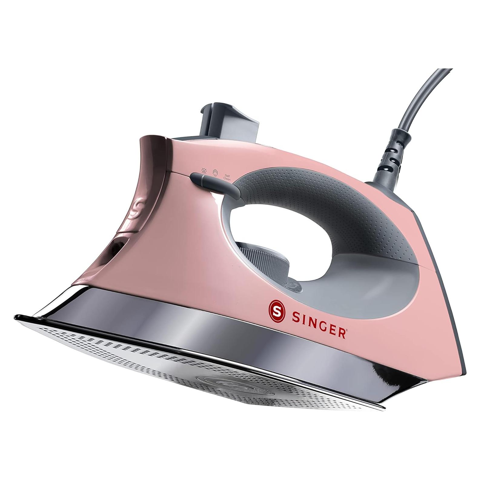 Plancha de Vapor SINGER SteamCraft 1700W Rosa 300ml