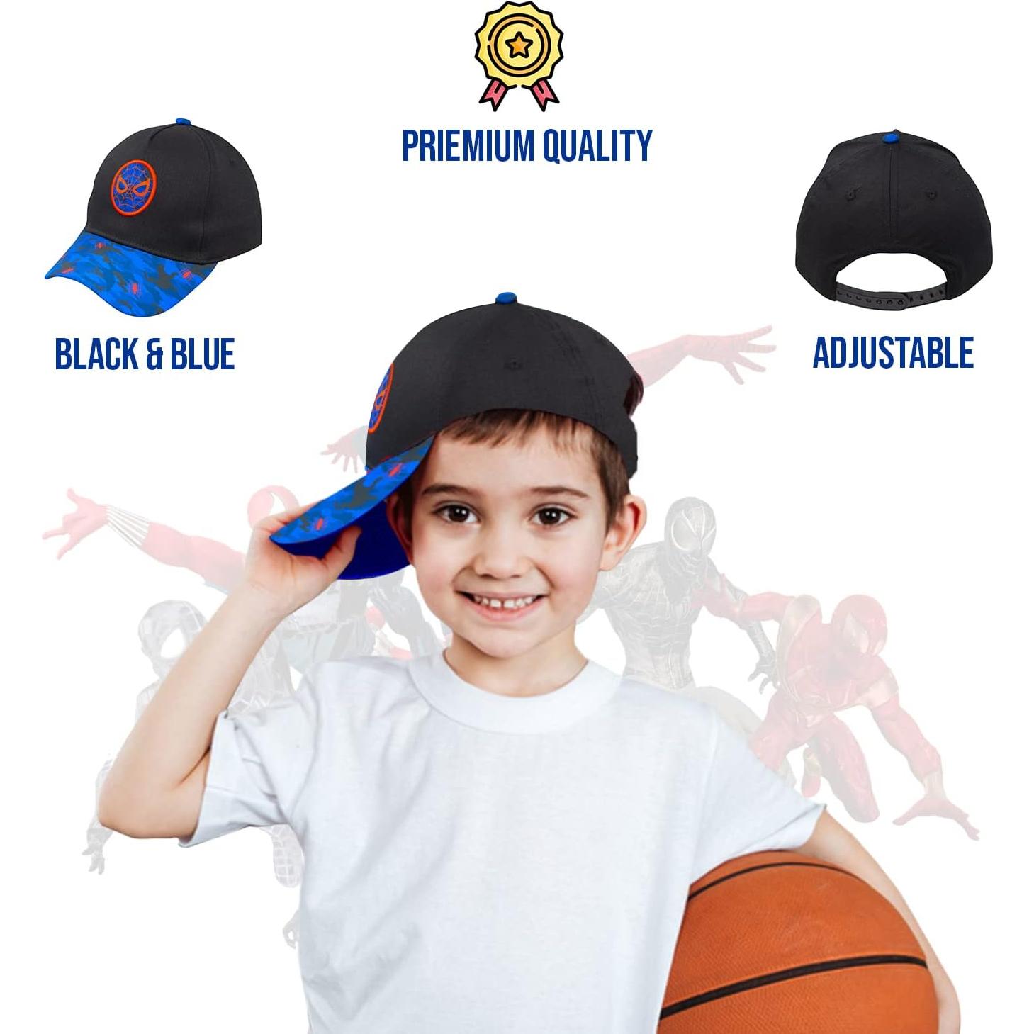 Gorra de Béisbol Spiderman para Niños 3 a 9 Años