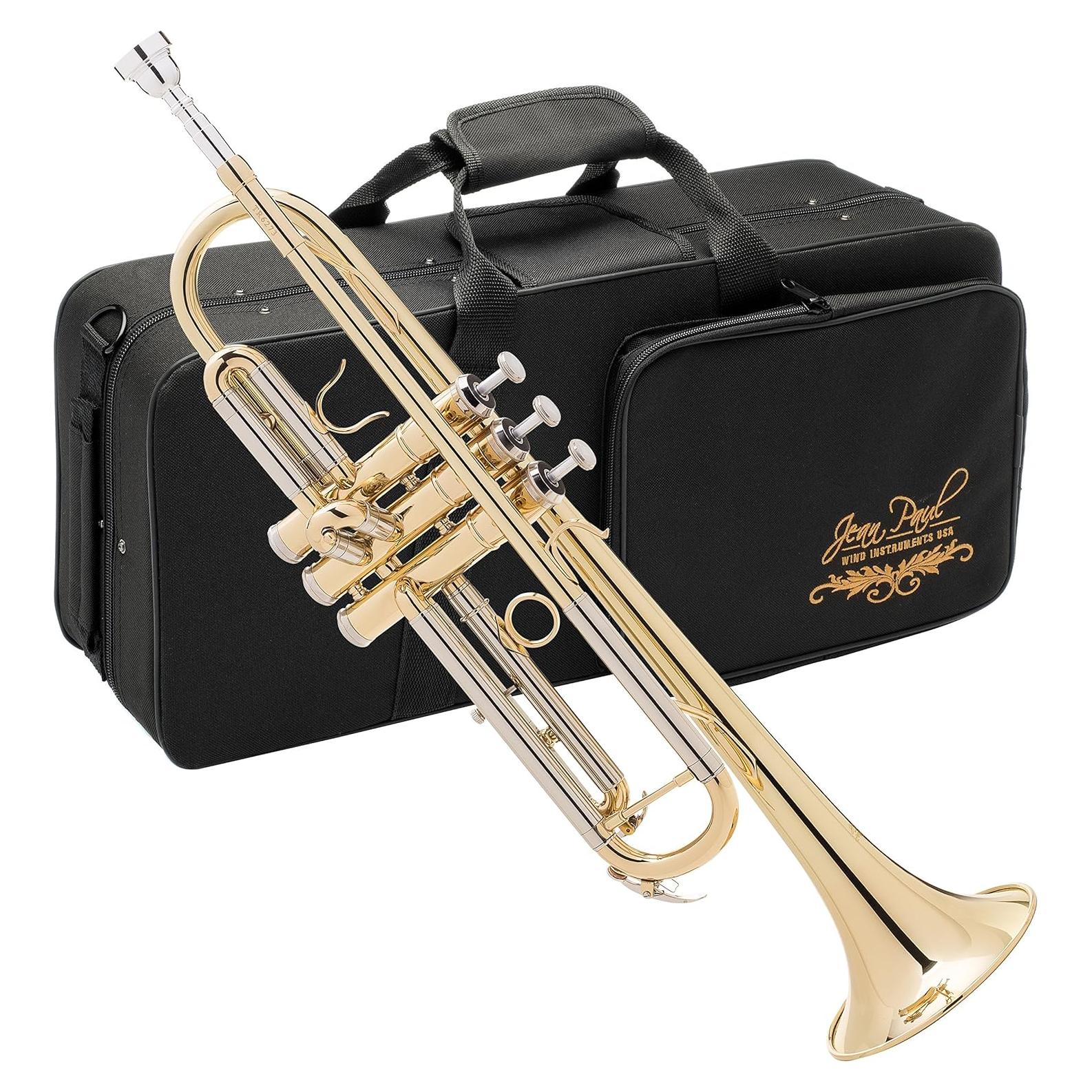 Trompeta Estudiantil Jean Paul TR-330 Bb - Latón Lacado