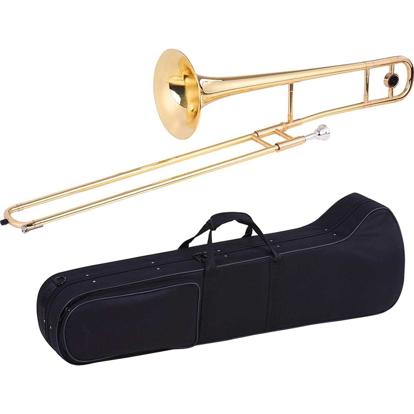 Trombón Bb Btuty de Bronce con Estuche y Accesorios
