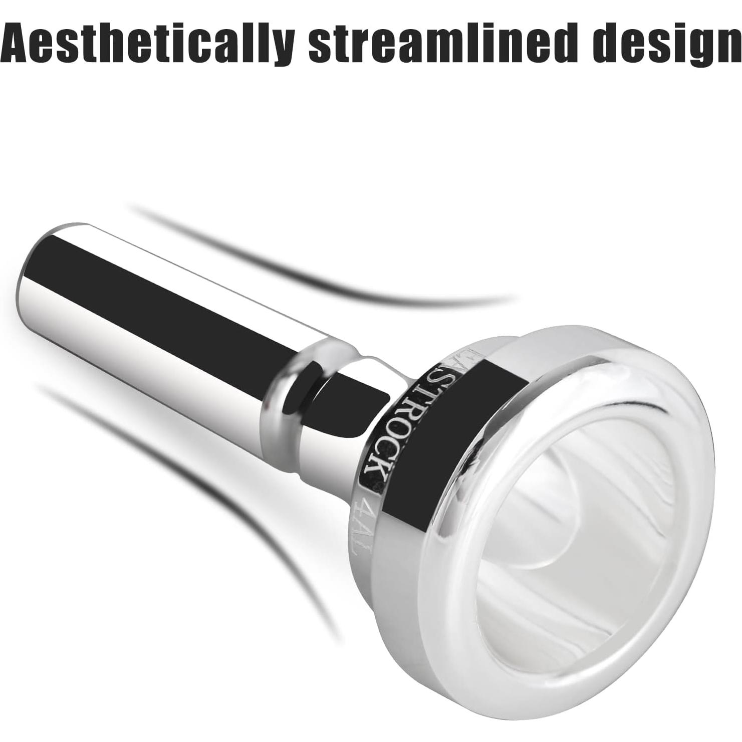 Bocina de Trombon EASTROCK JDTM-4AL Cobre Plateado