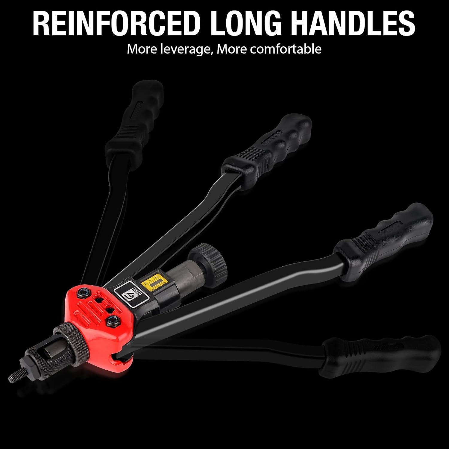 Herramienta de Tuerca Remachada GIANTISAN 40,64 cm 176 Piezas