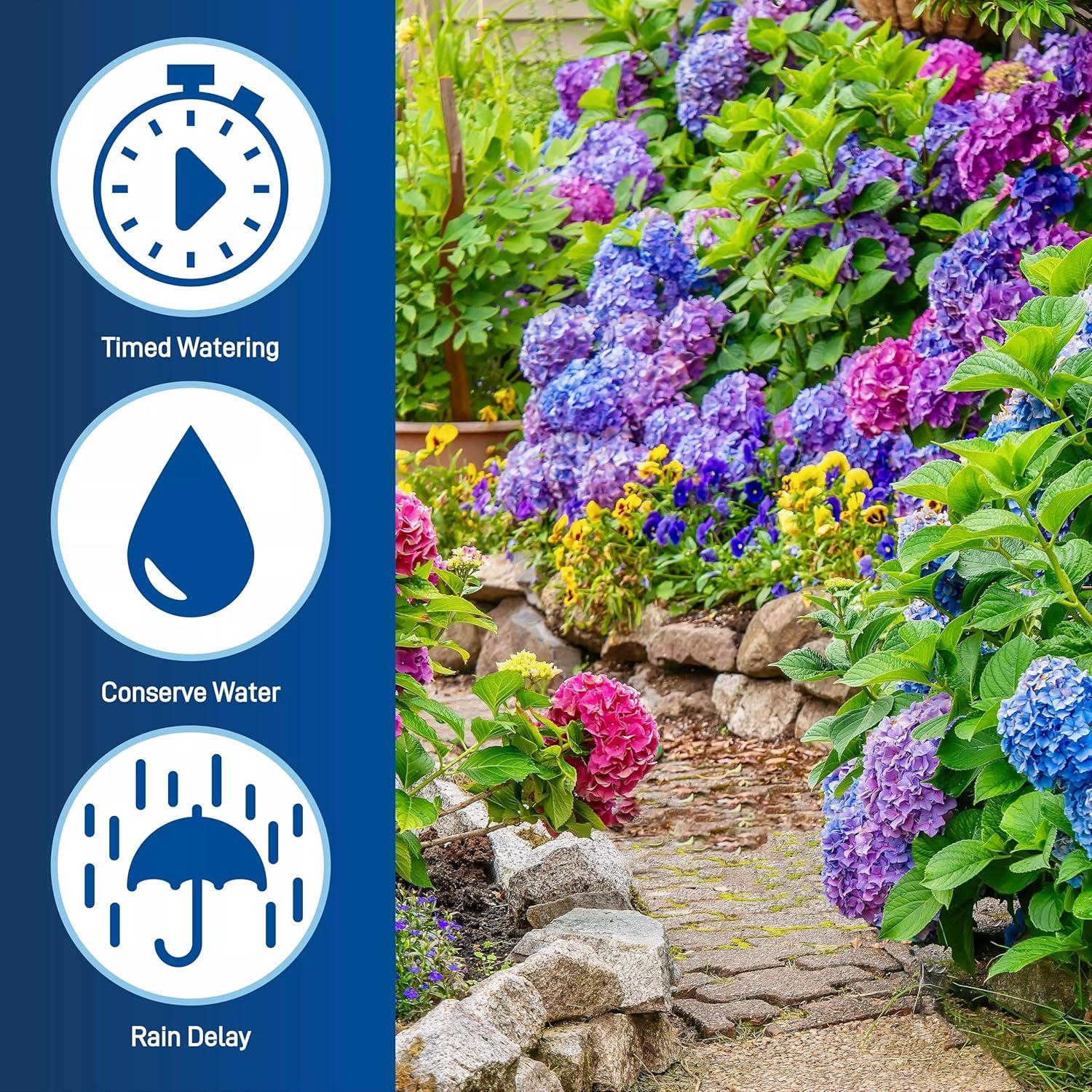 Temporizador Digital Orbit para Manguera 1 Salida Verde