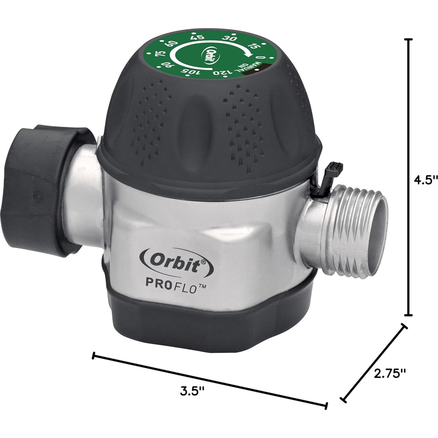 Temporizador de Riego Mecánico Orbit 62041 Metal 0.29 kg