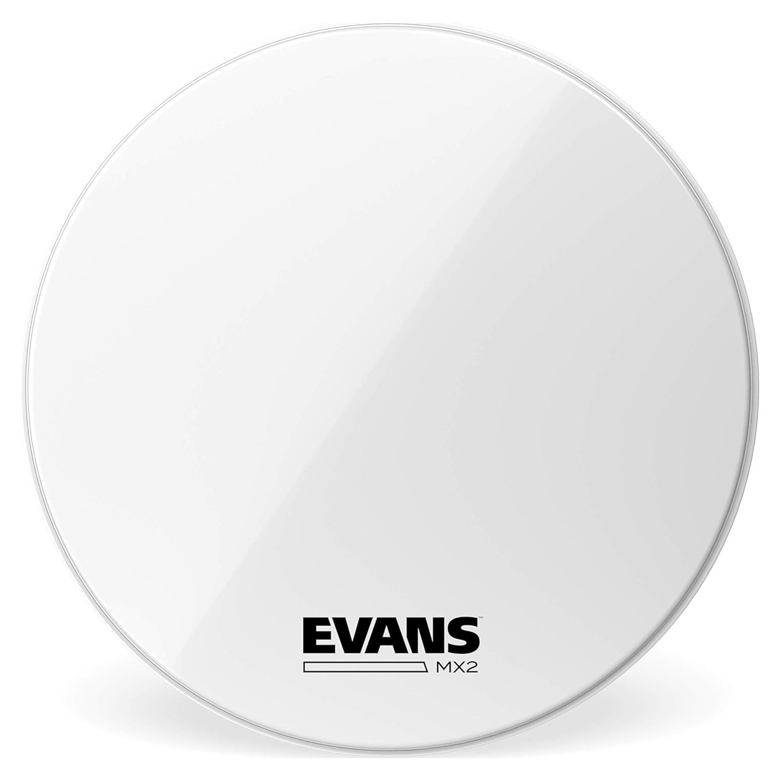 Cabeza de tambor Evans MX2 blanca 81 cm con amortiguación