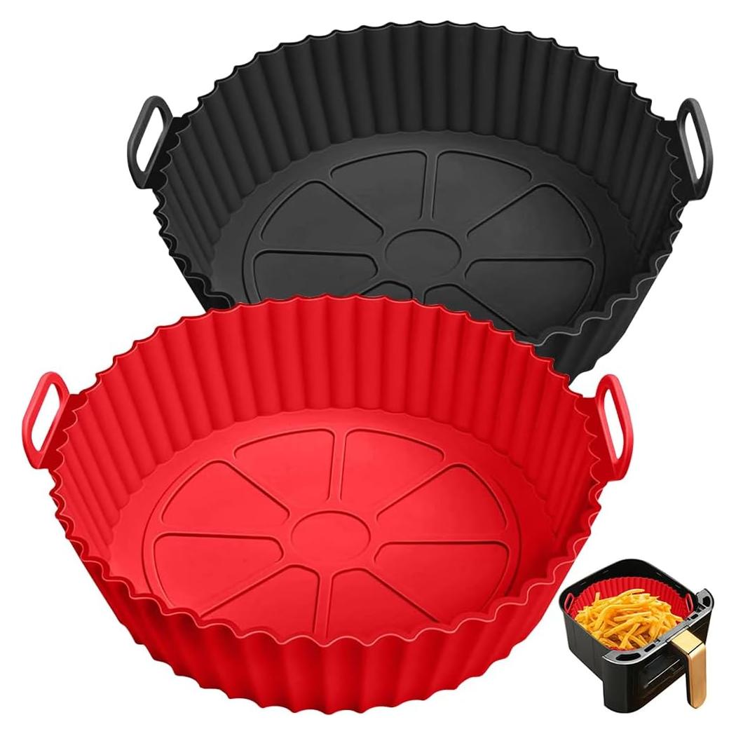 Forro de Silicona para Freidora de Aire Xabzhzn 9" Antiadherente