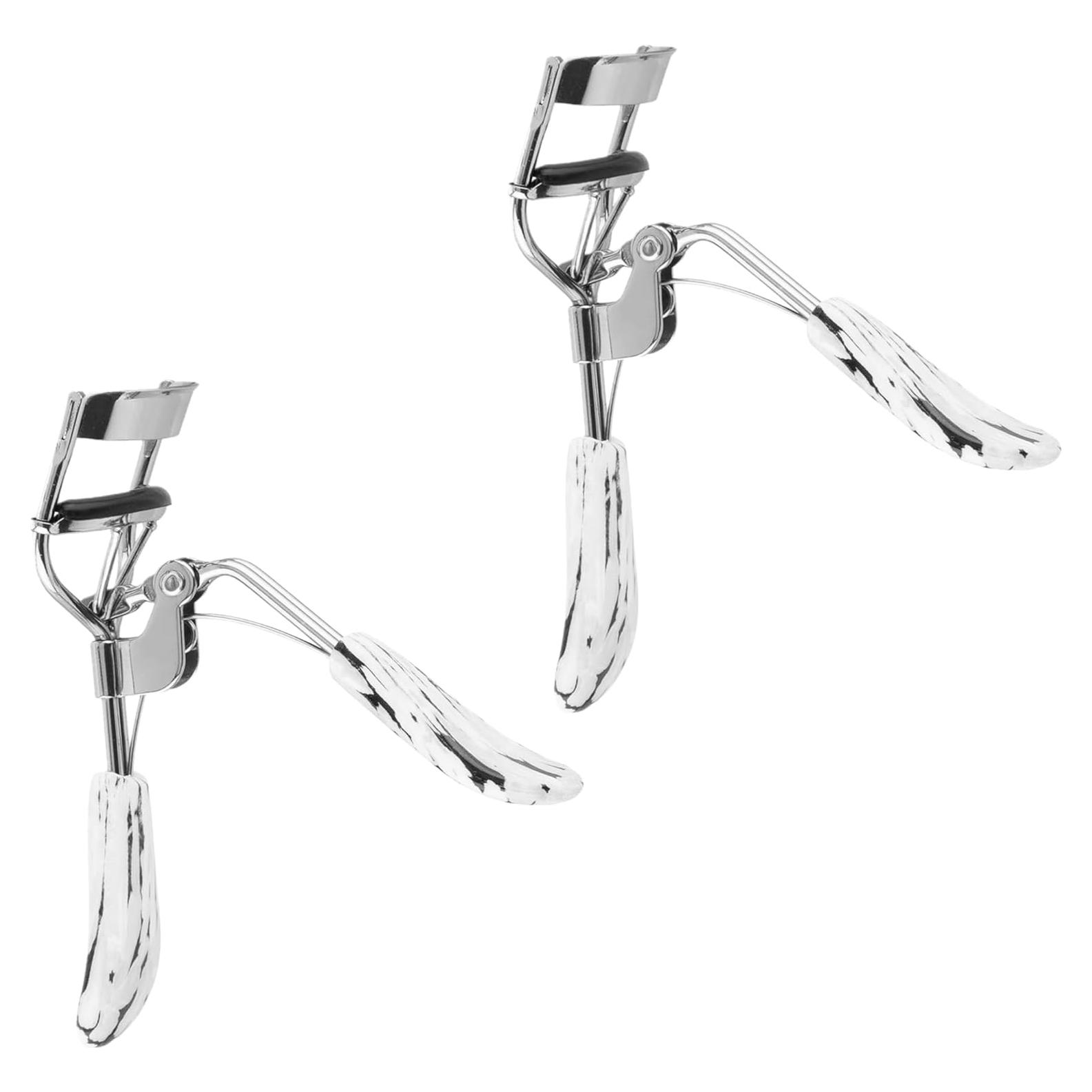 Rizador de Pestañas Profesional ALAZCO con Mango de Mármol - Juego de 2