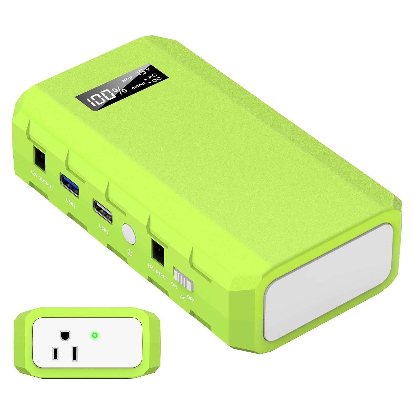 Estación de Energía Portátil Powkey 24000mAh 88.8Wh Verde