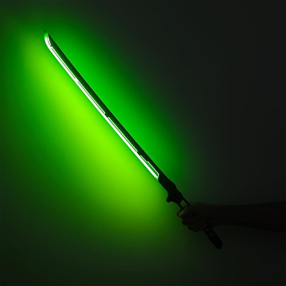 Espada LED Futuro Verde 79.5 cm para Disfraces y Fiestas