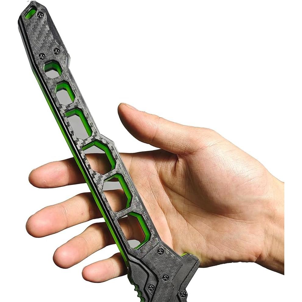 Espada LED Futuro Verde 79.5 cm para Disfraces y Fiestas