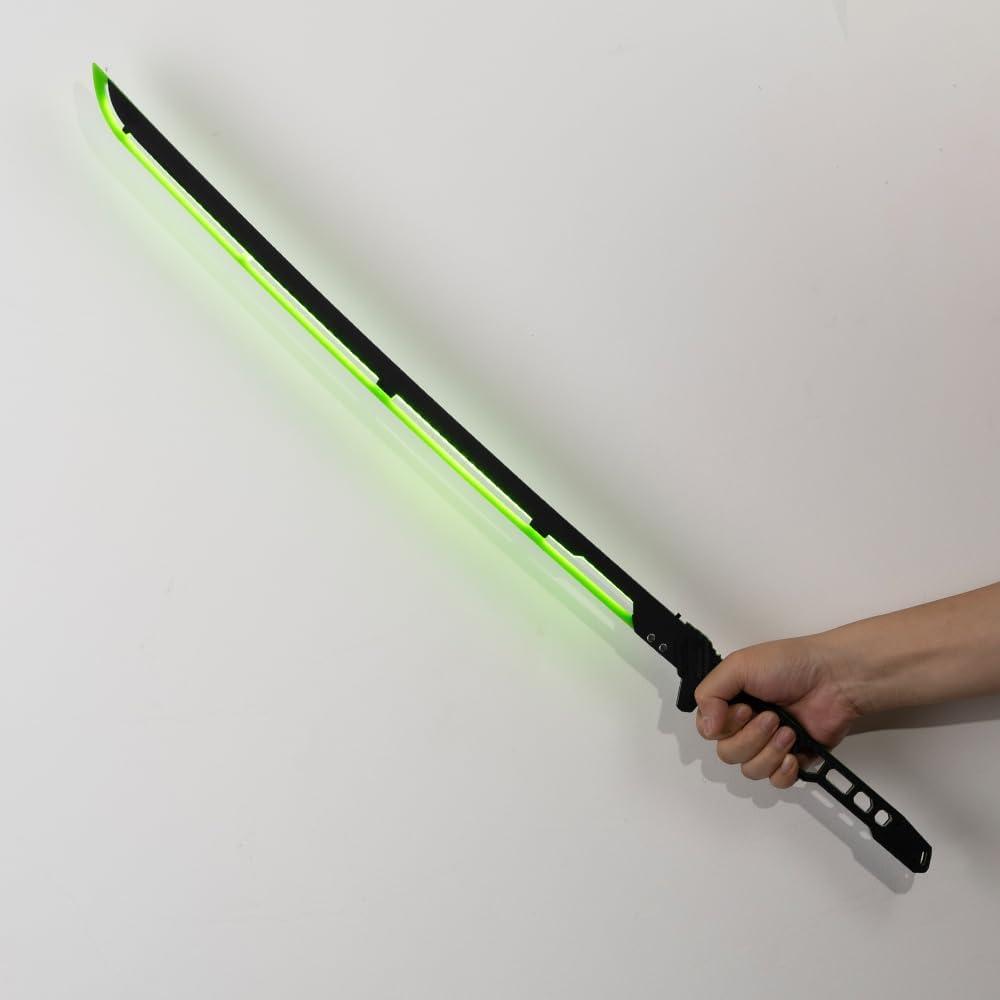 Espada LED Futuro Verde 79.5 cm para Disfraces y Fiestas