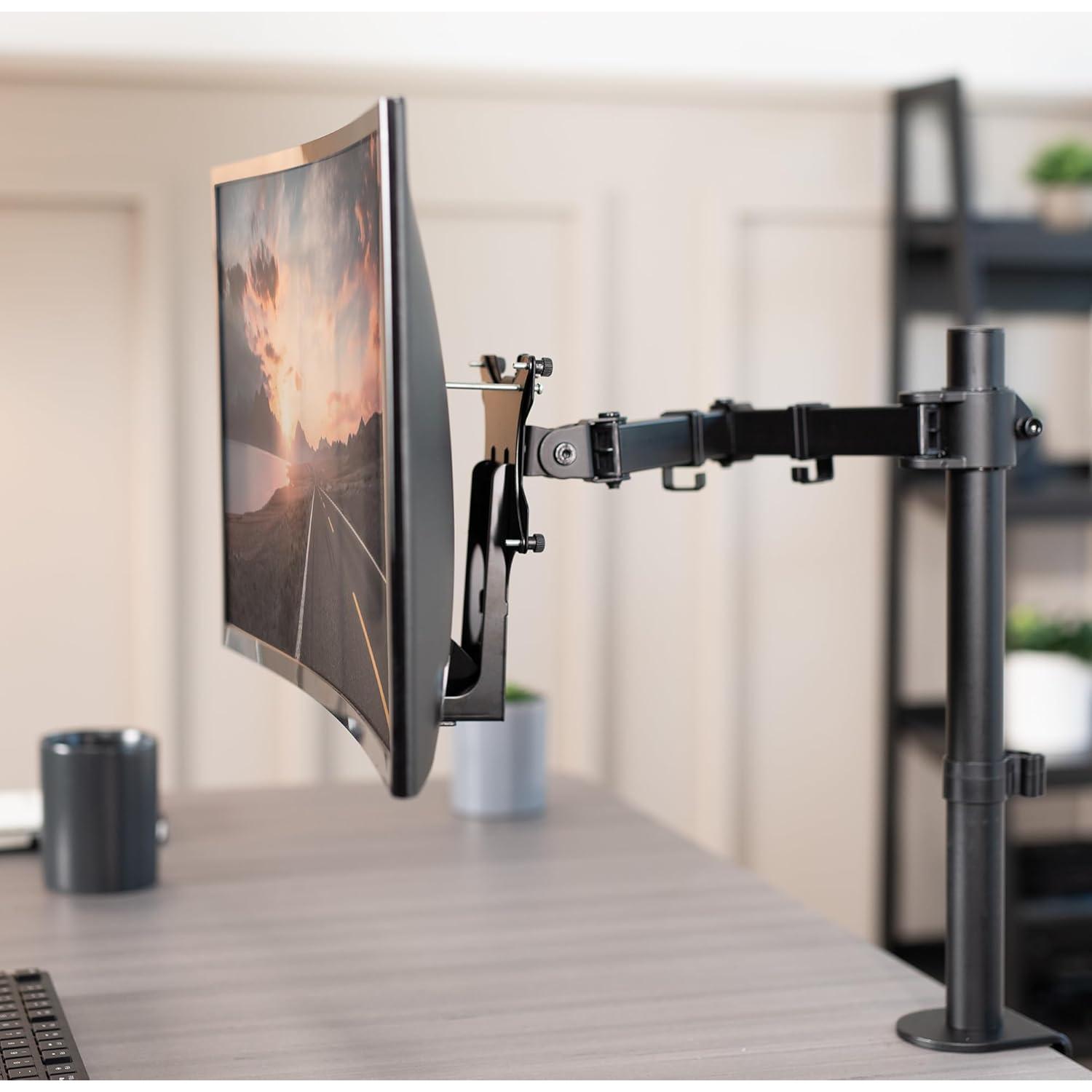 Placa Adaptadora VESA VIVO para Monitores Curvos Samsung 24" y 32"