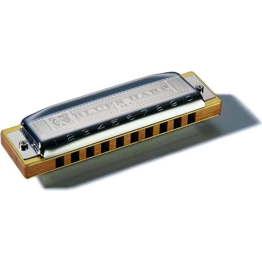 Hohner Armónica Blues Harp 532BX Clave A 10 Lengüetas