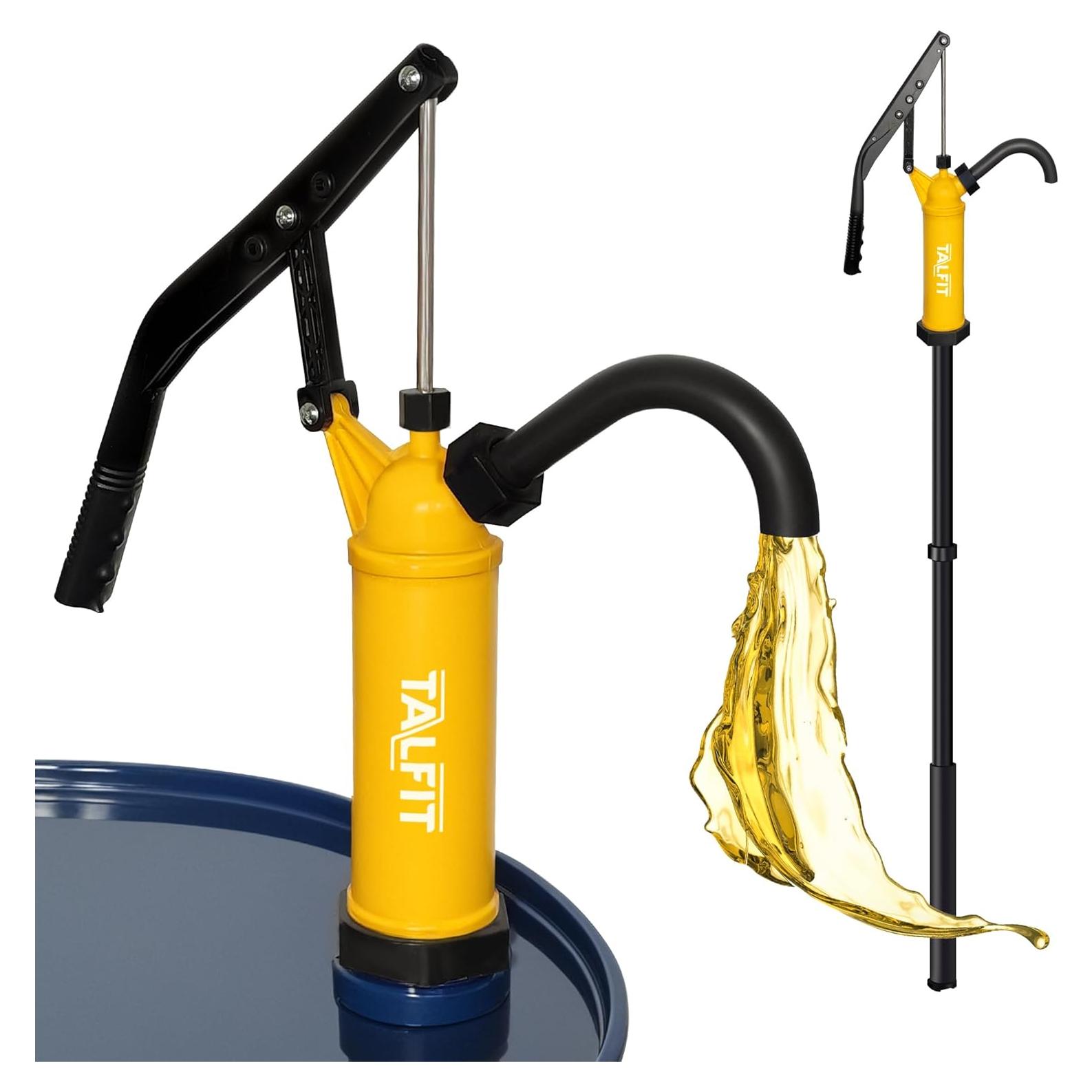 Bomba de Barril TALFIT 55 Galones PP Reforzado Alta Resistencia