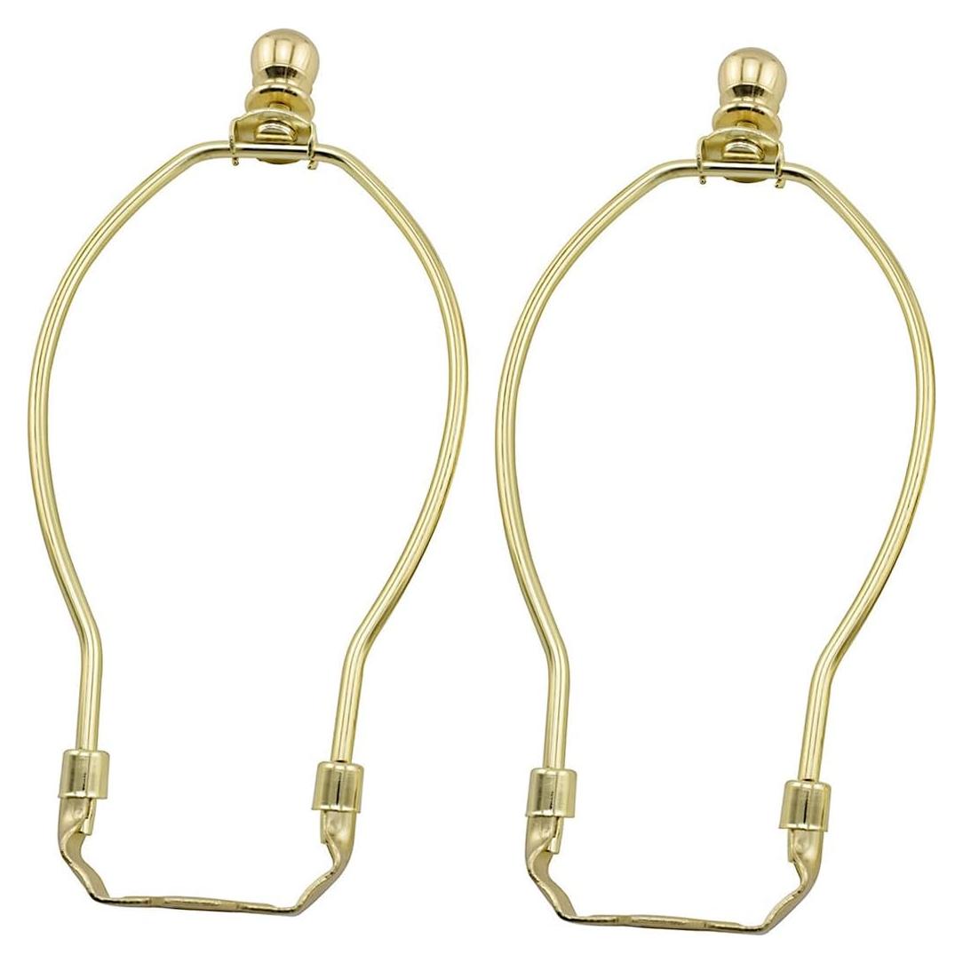 Soporte de Pantalla de Lámpara MARRTEUM 12.7cm Dorado 2set