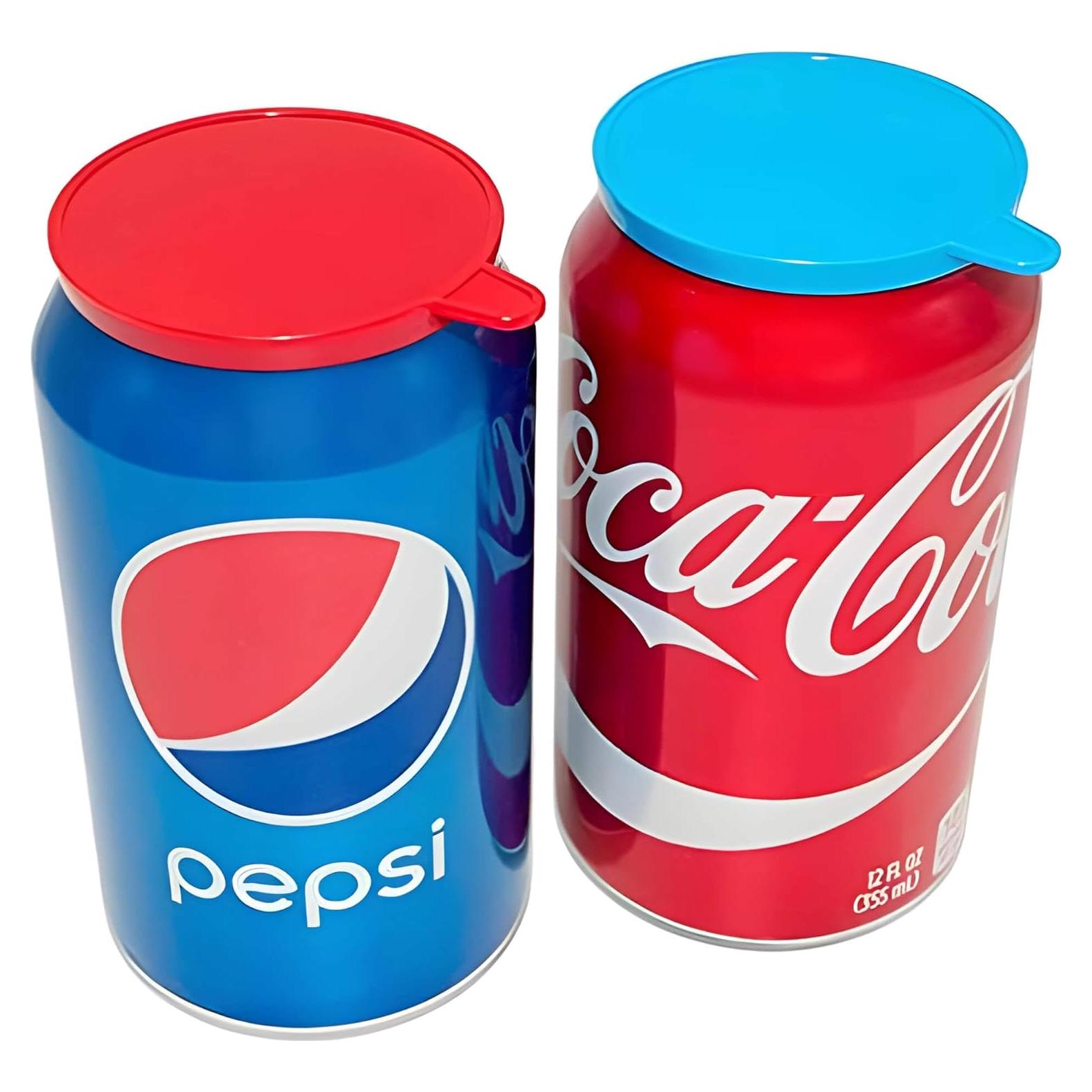 Paquete de 12 Cubiertas para Latas Soda Pop Tops - Variadas