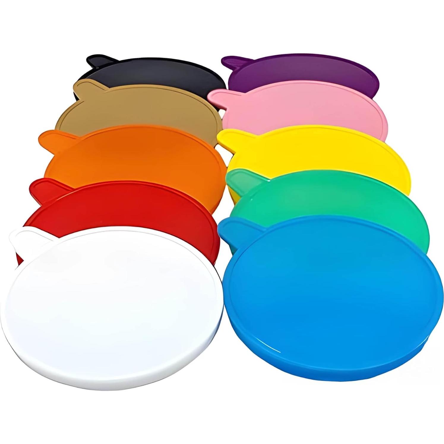 Paquete de 12 Cubiertas para Latas Soda Pop Tops - Variadas